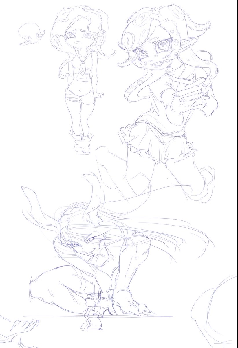 Ro3j3's tweet photo. splatoon x mha Mirko https://t.co/e1isXhtP18