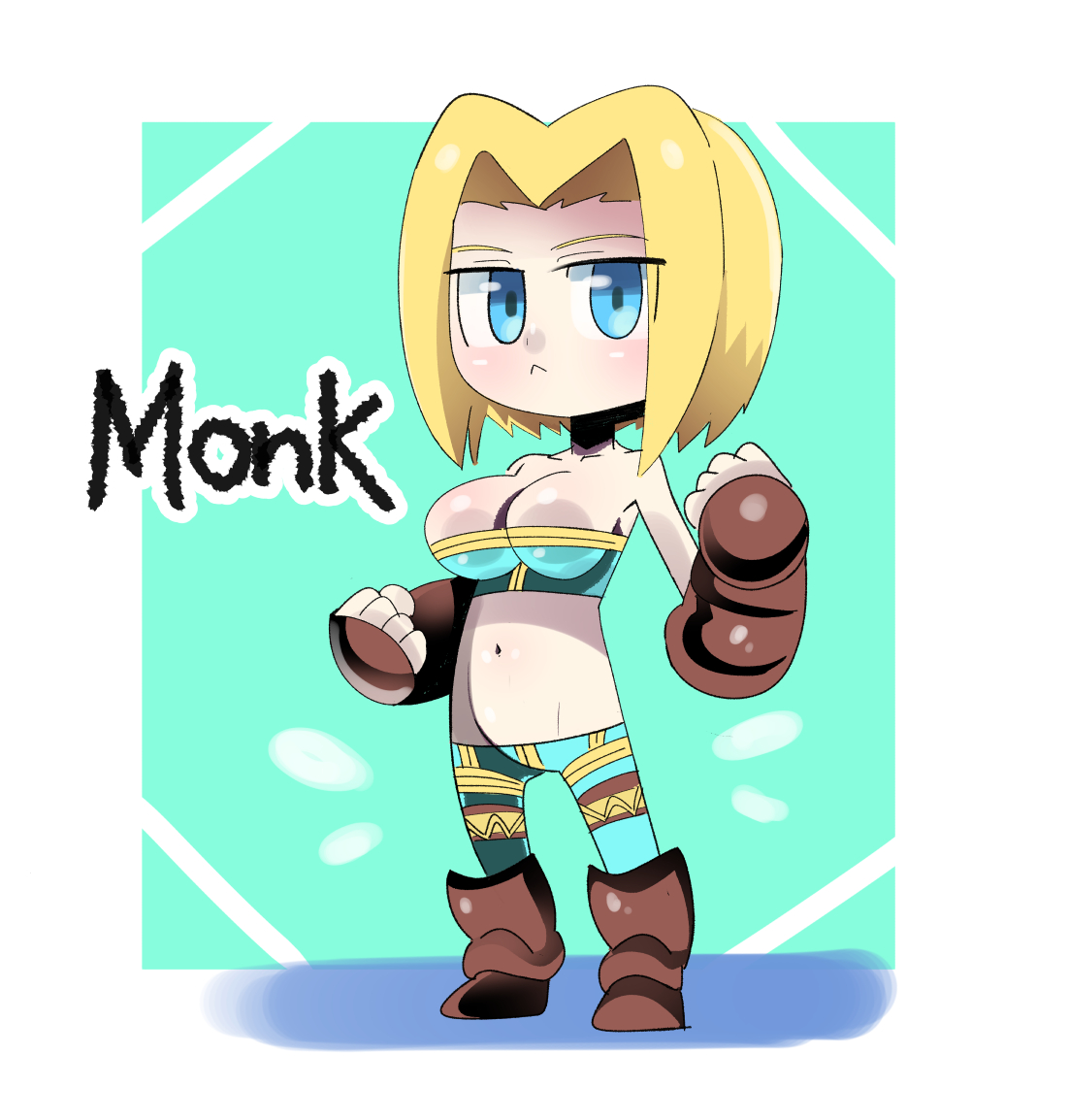 Dragodragodran's tweet photo. FFT / ファイナルファンタジータクティクス より モンク。ついでに衣装アレンジver。( Monk from FFT ) #FinalFantasyTactics #FFT #FFT29th https://t.co/wtRuXJ1Ehi