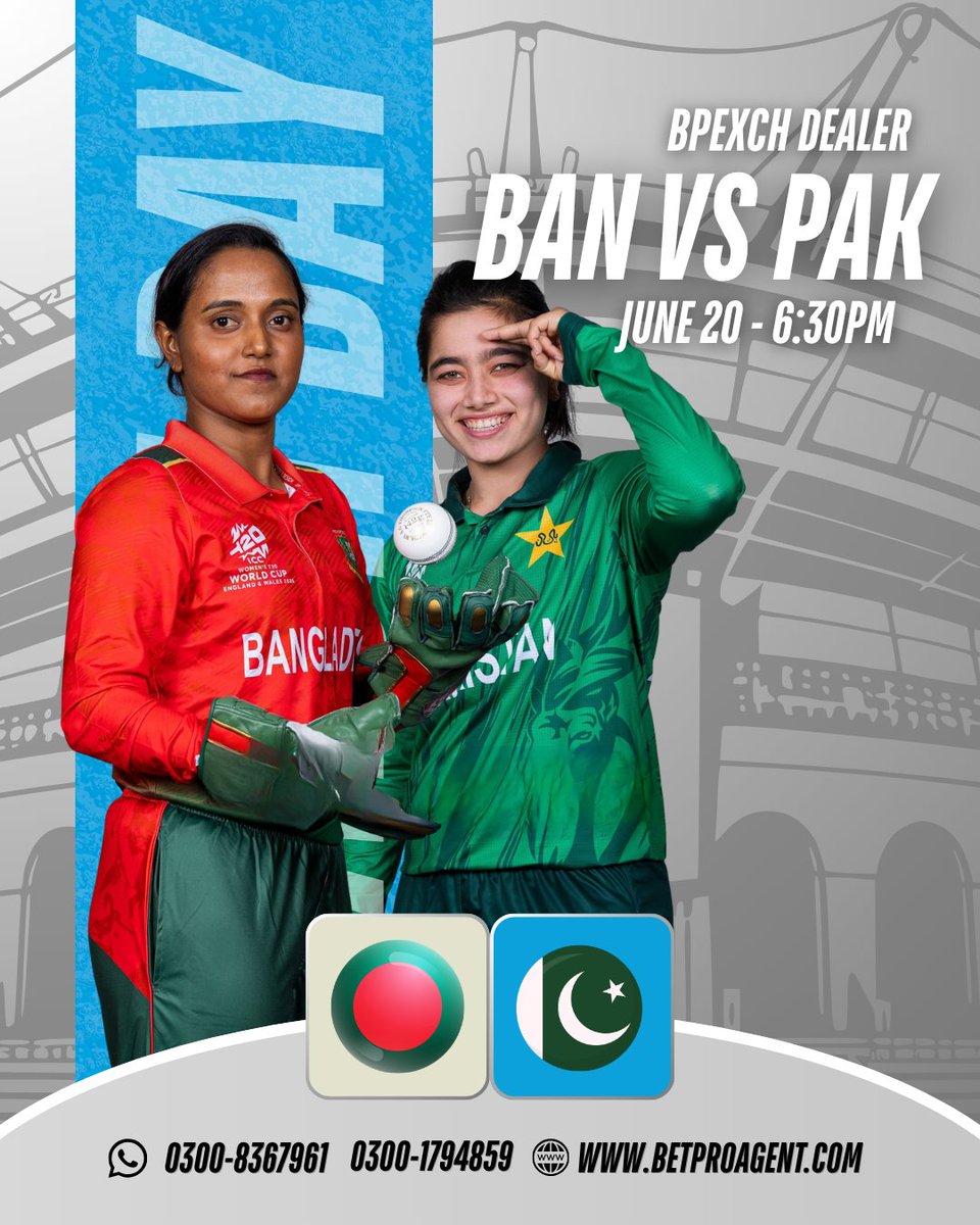 betpronumber's tweet photo. A big clash awaits as both teams look to secure a crucial victory. 

Get your 𝐁𝐞𝐭𝐏𝐫𝐨 𝐋𝐨𝐠𝐢𝐧, 𝐁𝐞𝐭𝐏𝐫𝐨 𝐃𝐞𝐚𝐥𝐞𝐫 𝐀𝐜𝐜𝐞𝐬𝐬, and Online Cricket ID today.

📞 0300-8367961
📞 0300-1794859
🌐 https://t.co/w81m4QpJal

#BetProID #BetProLogin #BetProAgent #BetPro https://t.co/VoU0mv1pp5