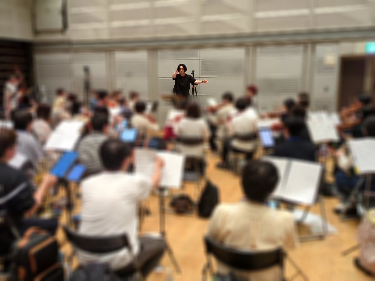菅野よう子さん楽曲演奏団体「Thanks!K オーケストラ」の試奏会でした。
やはり、オケで合唱は良いですねぇ。とても楽しかったです〜♪
ご参加頂きました皆様、ありがとうございました。
#けいおけ #菅野よう子 #坂本真綾 #天空のエスカフローネ
