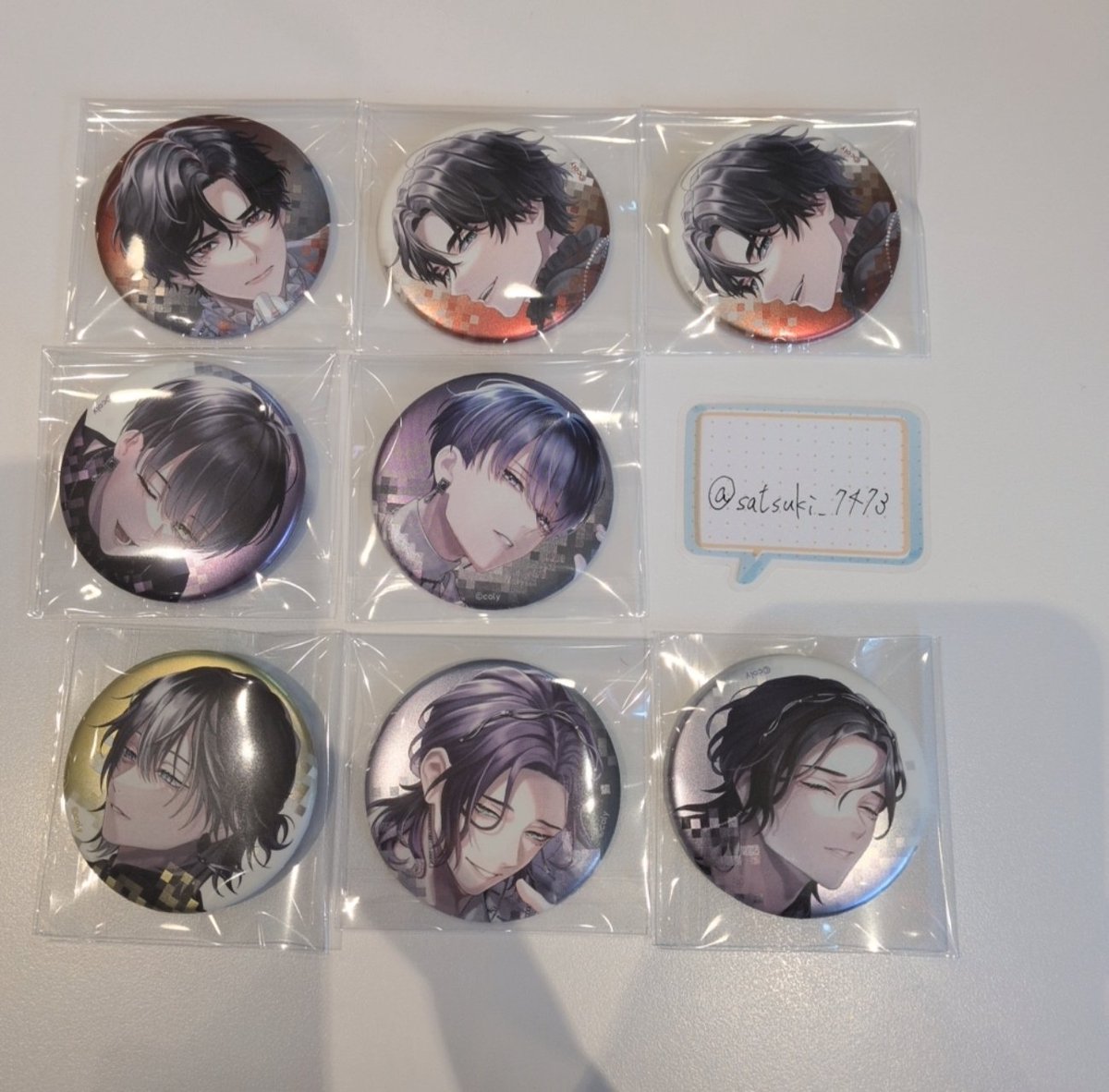 satsuki_7473's tweet photo. 【交換】ブレマイ 2周年 マルイ

譲
缶バッジ→皇坂、宇京、壱川、隠岐谷、節見、御門、新開、在間、祠堂、立科、麻波

アクスタ→皇坂、城瀬、綾戸、樋宮、隠岐谷、節見、新開、在間、祠堂、新名

特典→皇坂、隠岐谷、節見、御門、新開、在間、祠堂、立科、麻波
↓ https://t.co/NHMOb3K4Q2