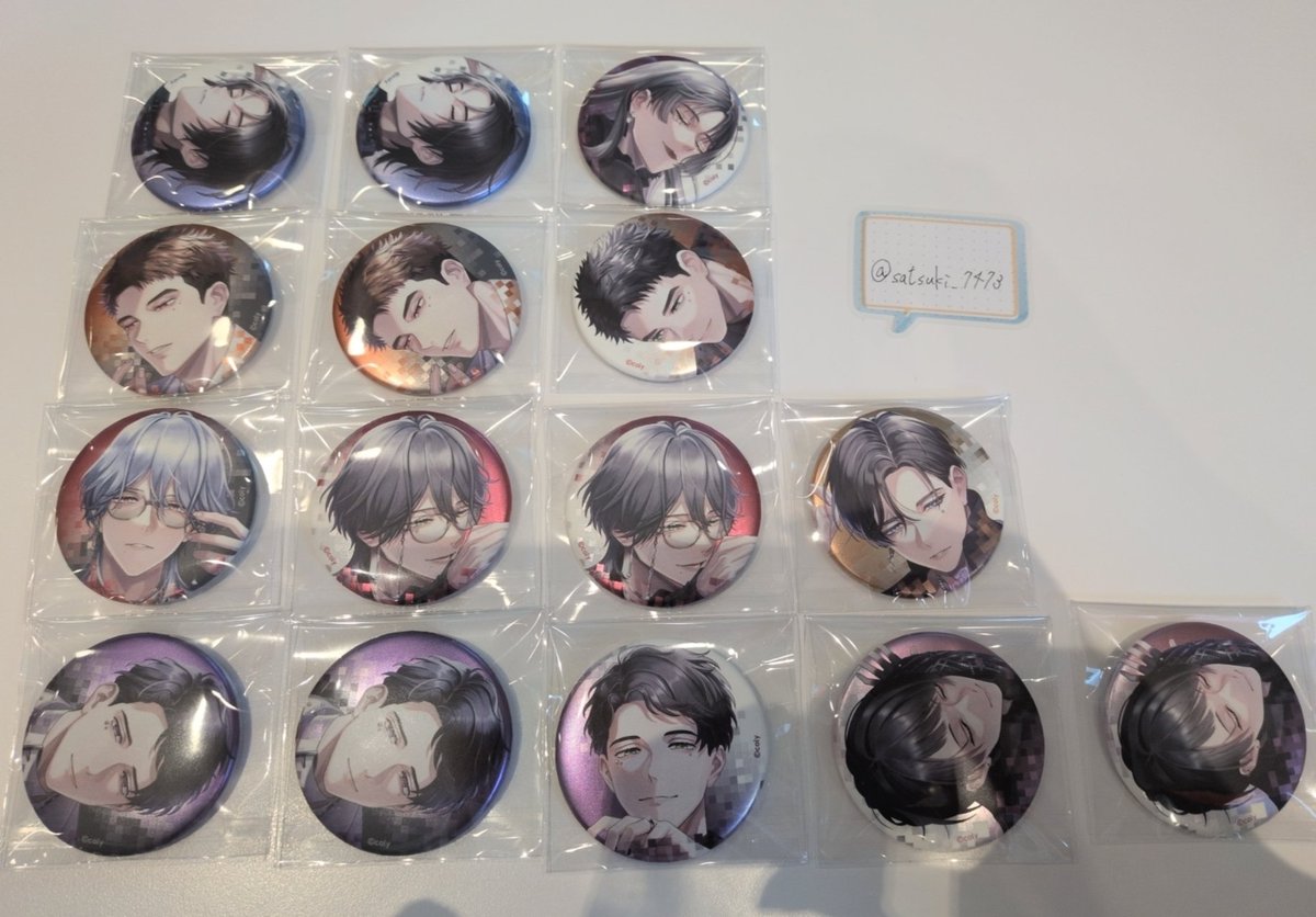 satsuki_7473's tweet photo. 【交換】ブレマイ 2周年 マルイ

譲
缶バッジ→皇坂、宇京、壱川、隠岐谷、節見、御門、新開、在間、祠堂、立科、麻波

アクスタ→皇坂、城瀬、綾戸、樋宮、隠岐谷、節見、新開、在間、祠堂、新名

特典→皇坂、隠岐谷、節見、御門、新開、在間、祠堂、立科、麻波
↓ https://t.co/NHMOb3K4Q2
