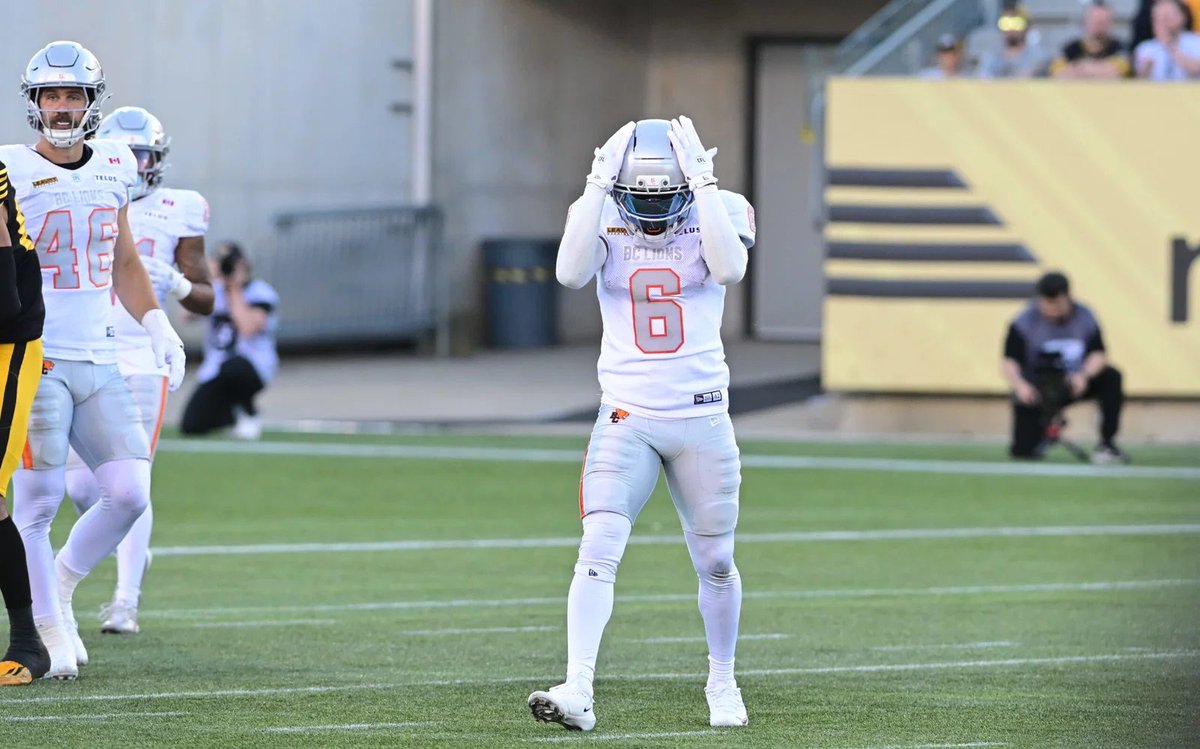 TheJCAbbott's tweet photo. B.C. Lions roll over, play dead in mauling by Tiger-Cats (&amp; 11 other thoughts)

https://t.co/FQJJkVLy2n

#CFL #BCLions #RoarAsOne https://t.co/ClRaXgfr6A