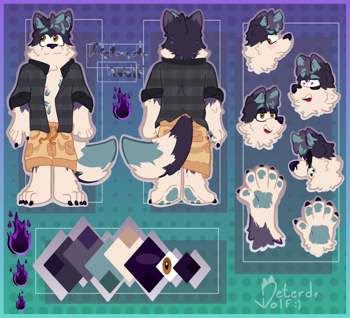Deterder_Wolf's tweet photo. @CallMeBoar Here you have it, it doesn't have much of his creation, so it doesn't have drawings yet https://t.co/c9kzUiw8L5
