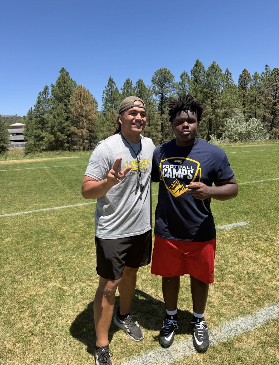 JacobEruaga's tweet photo. I had a great experience at the @NAU_Football mega camp versing great competition and learning a lot of new things💪🏿 @dariusmoore07 @Coach_CoryWhite @CoachRyanPayne @ParacleteFB @KendallColeman_ @coachjohnson126 @FouHoChing @terrance_gant @WPlemons @CoachAdamClark @SeanDillonSDSU @Coach_Dagan @coach_odin @RSanchezULV @cowstown @Linetactics6 @DLCoachLegi @CoachOno @CoachStalker @CoachThomas_BT @NickRolovich @CoachBortle @Coach__Eames @CoachMoorshead @CoachMcGuire16
