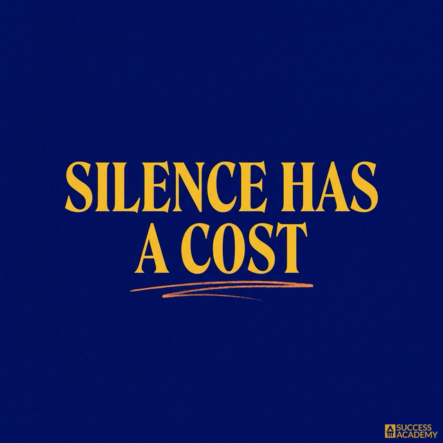 SuccessAcadUK's tweet photo. Nobody is tracking your posting consistency as closely as you fear.

Post the imperfect thing. Silence has a cost too. It's just quieter: the people who'd have hired you slowly forget you exist. https://t.co/IV1Iyj1Dft