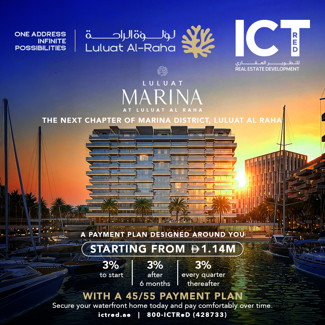 ICTReDx's tweet photo. Luluat Marina is launching June 19.
The next chapter of Marina District has arrived, with a premium selection of spacious modern homes featuring marina waterfront and park-facing views. A payment plan designed around you with only 3% down payment. https://t.co/pxnpQrlmWq