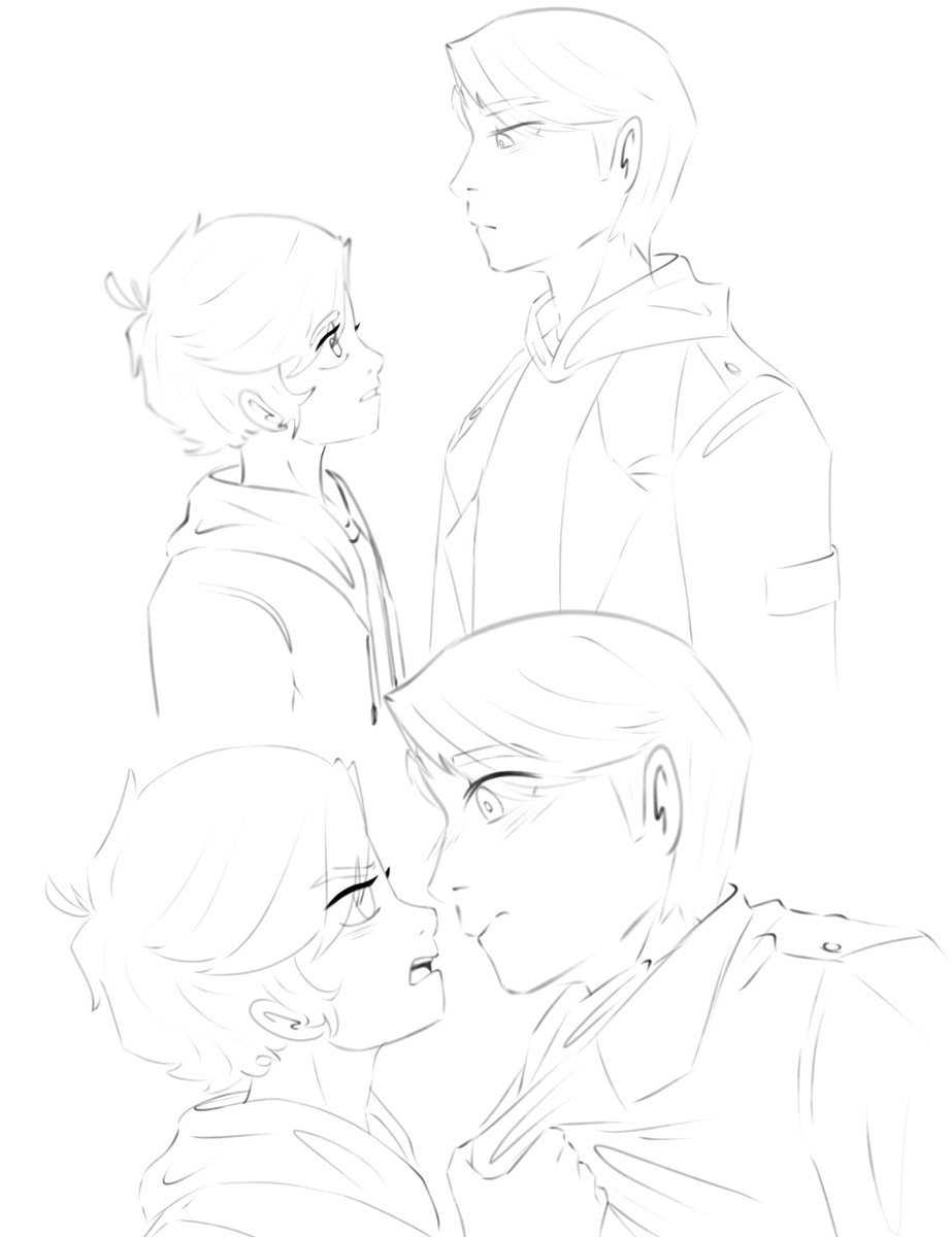 Cloud_toast__'s tweet photo. DJDJJAKA un garabato tonto con atreus, el oc de: @StigmaOFF creo que por un tiempo haré dibujos de estos dos, aparte de Javi x Rook y próximamente un dibujo que haré de Ben y albedo https://t.co/WyNOdnEpdr