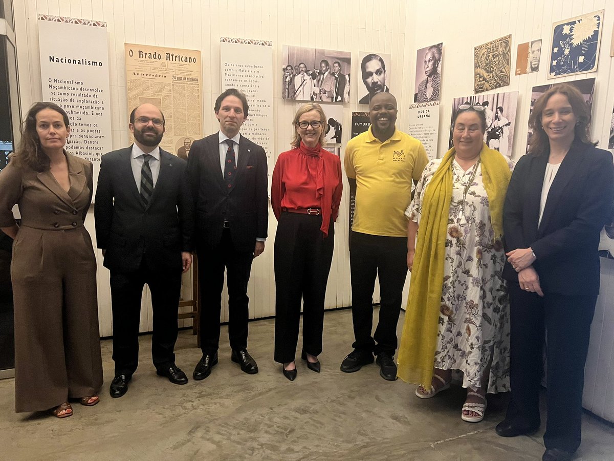 CCordeiro_EU's tweet photo. It’s always a joy to return to Mozambique! This week’s working visit gave me the chance to reconnect with government counterparts and local actors, with productive discussions on strengthening the partnership with the EU. Khanimambo! 🇲🇿🇪🇺@EUMAMMozambique @EUinMoz 
#EUMozambique https://t.co/68mb9Mz9T3
