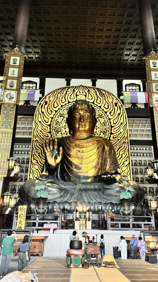 越前大仏様(^^) 見参