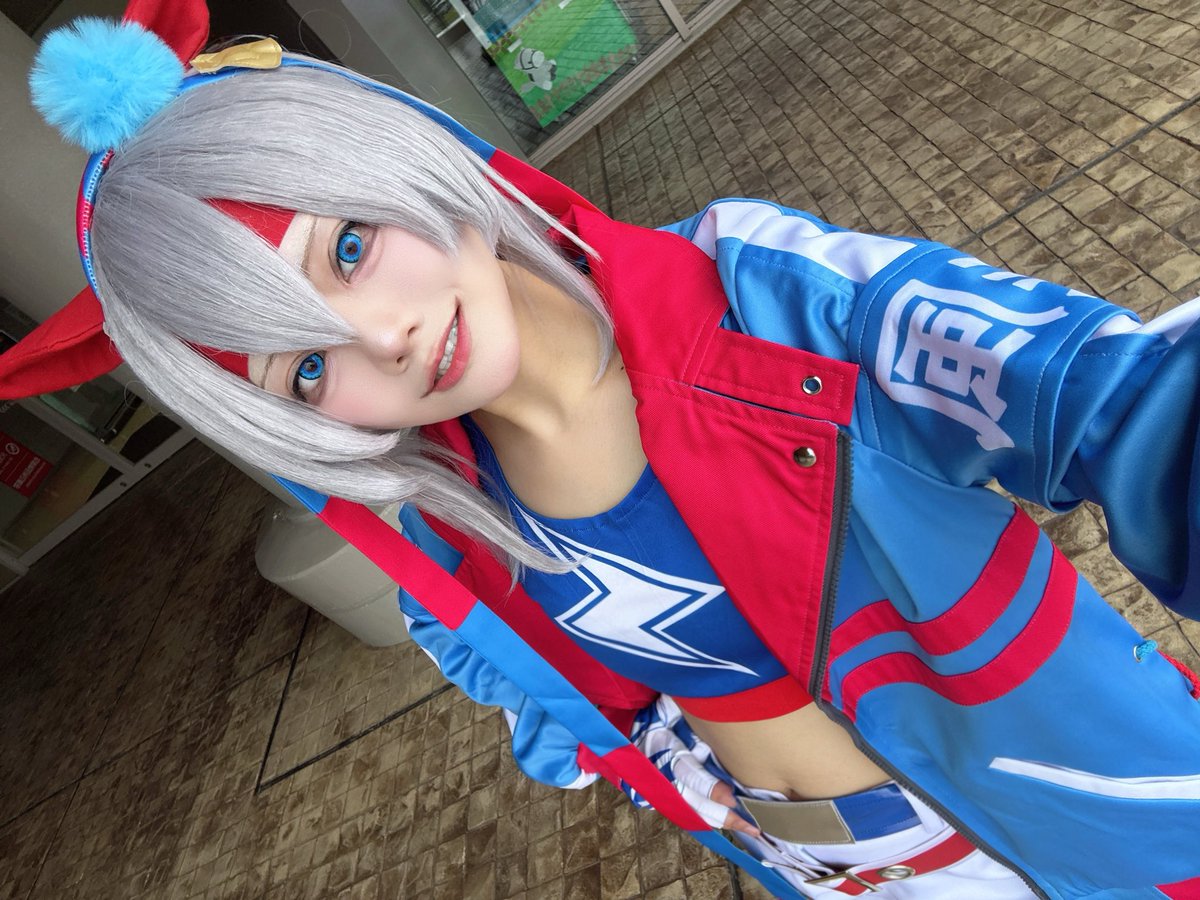 nnArthur1123's tweet photo. ⚠︎︎Cosplay
タマちゃんでいますーーーー！！！
シリウスシンボリと🌟
#サーコス #船橋ケイバ https://t.co/hBqVvl38kd