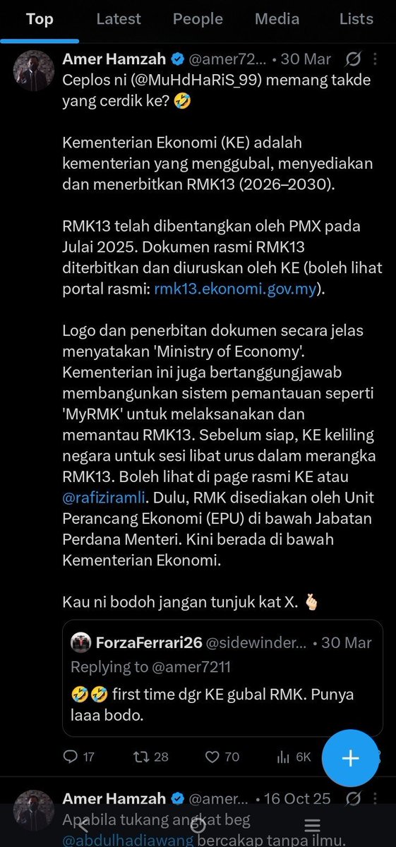 Amer Hamzah tweet media
