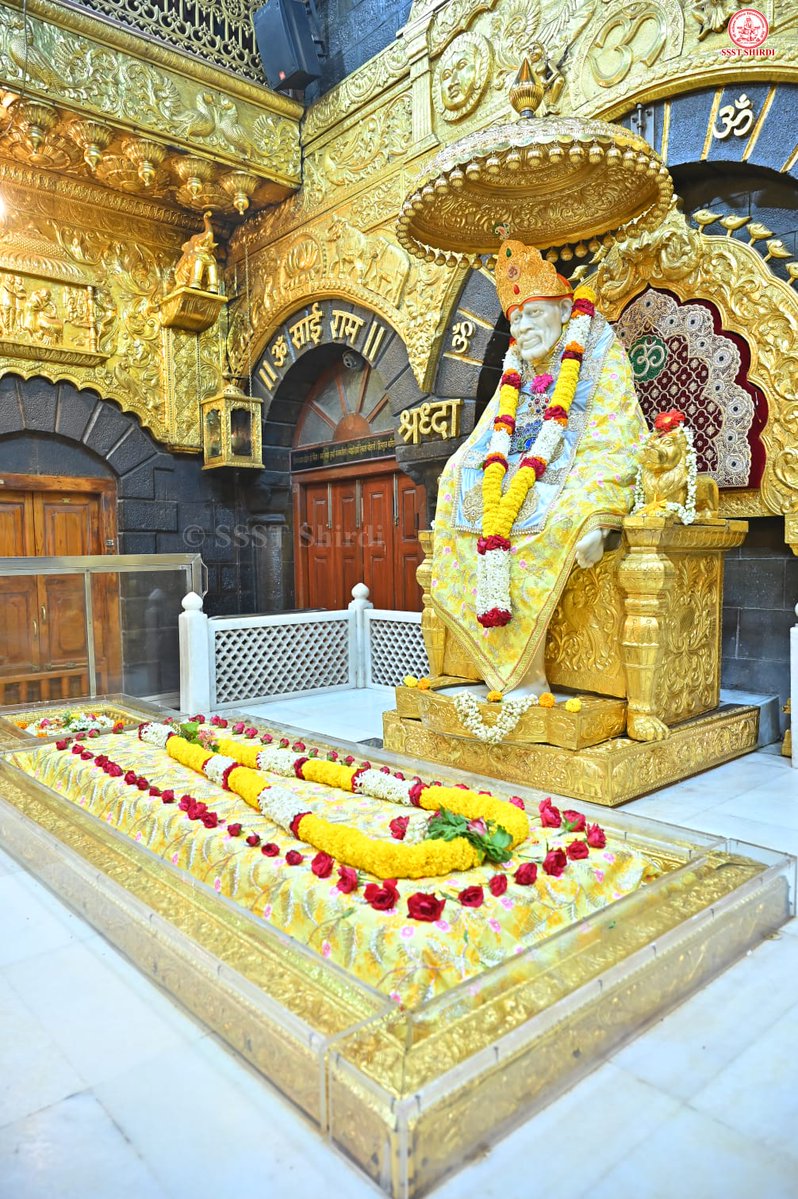 PENTV_TAMIL's tweet photo. இன்றைய ( 20.06.2026 ) சனிக்கிழமை, ஷீரடி சாய்பாபா காலை தரிசனம்🙏ஓம் சாய்ராம் 🕉️ சாய்பாபாவின் அருளால், உங்களின் பிராத்தனைகள் நிறைவேறட்டும்🙏 https://t.co/K8ysawbXzy