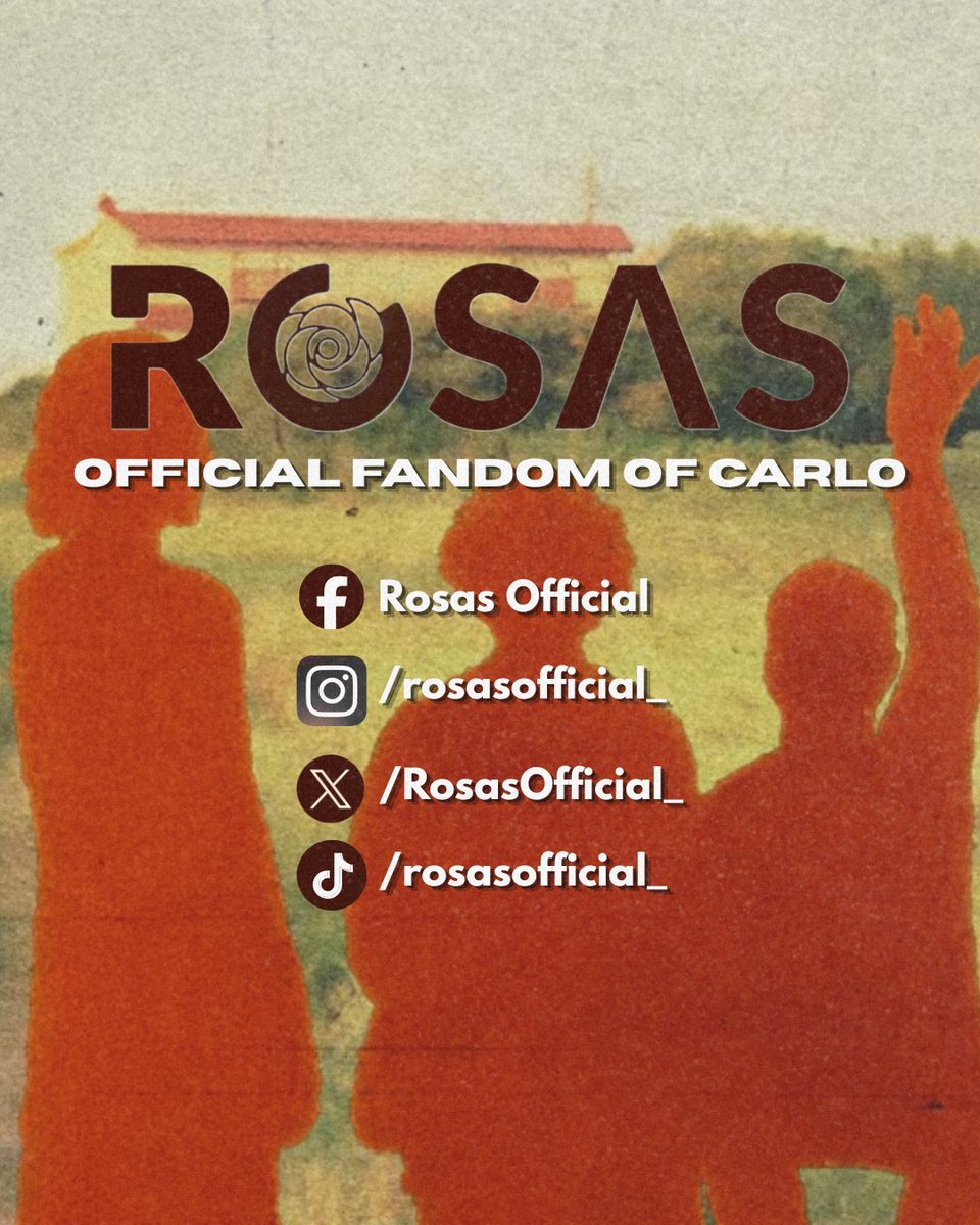 RosasOfficial_'s tweet photo. Follow us on our socials, fam! ✨

#RosasOfficial https://t.co/f3KNWqdy4i