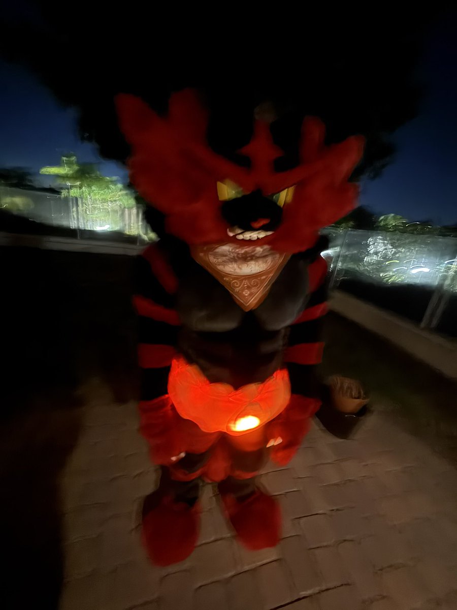ramenbrothh's tweet photo. What da boyfriend doing 

#incineroar #fursuit https://t.co/1eGAQCscuE