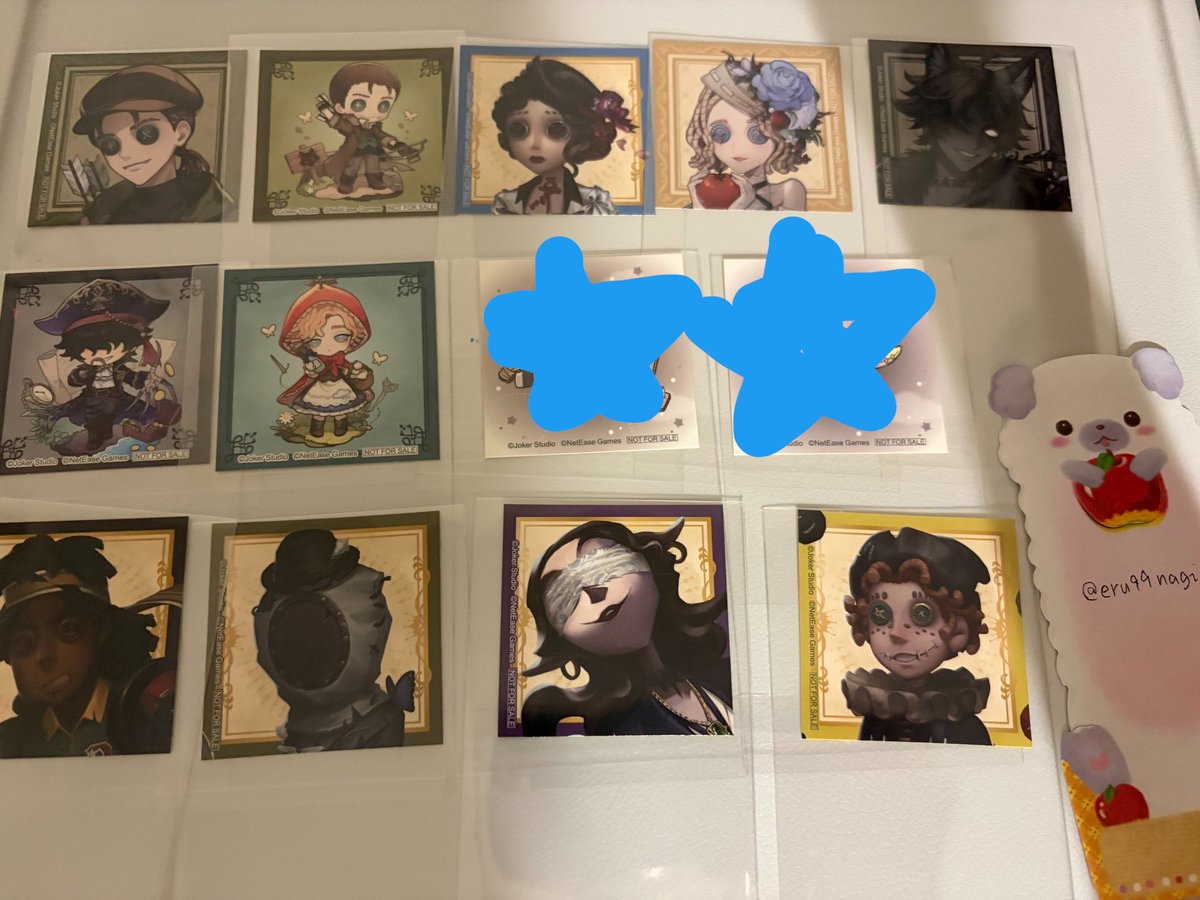 eru99nagi's tweet photo. 交換 譲渡 第五人格 8周年 真髄 特典

譲 医師 墓守 オフェンス レディ・ファウロ 昆虫学者 傭兵 フルゴ 曲芸師 夢の魔女 リッパー 気象学者
求 同種納棺師＞異種納棺師
本日渋谷池袋手渡し＞郵送
検索からもお気軽にお声掛けください。 https://t.co/0SlOBH9Nqk