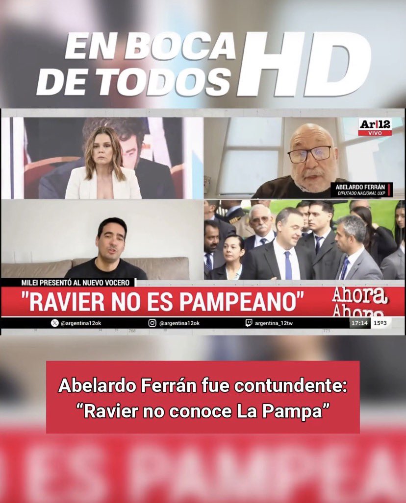 DelfinaCavallo2's tweet photo. Es mucho más respetable elegir a La Pampa para vivir y trabajar por su crecimiento que pasar toda la vida dependiendo del Estado y del esfuerzo de los pampeanos. ¿No señor Ferrán? https://t.co/S5afW4owk3