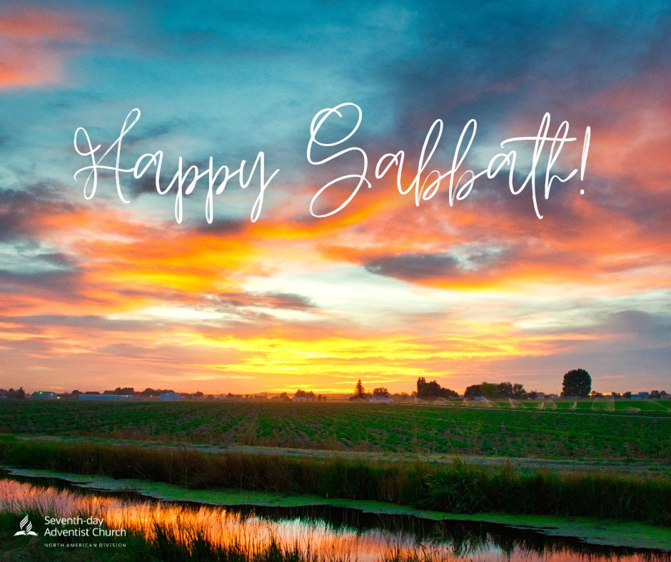 NADadventist's tweet photo. Please have a happy Sabbath! #rest #restday #bestday #HappySabbath #ofalltheweekthebest #Sabbathrest #Sabbath #pray #prayforeachother #prayer #beblessed #beablessing #thankful #sunset #goodbyespring #hellosummer #sharable #sharablecontent https://t.co/CNfLl7NJlV
