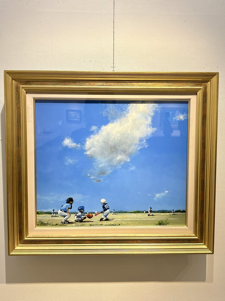 そごう横浜店6階美術画廊にて開催中の『櫻井幸雄 絵画展