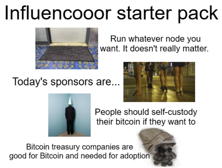 venorusprime's tweet photo. Make sure you share with your favorite influencoors.

@_DannyKnowles @natbrunell @bramk @AdamBLiv @PunterJeff @RobinSeyr @SimplyBitcoin @IIICapital @Croesus_BTC https://t.co/rbByNcFSXH