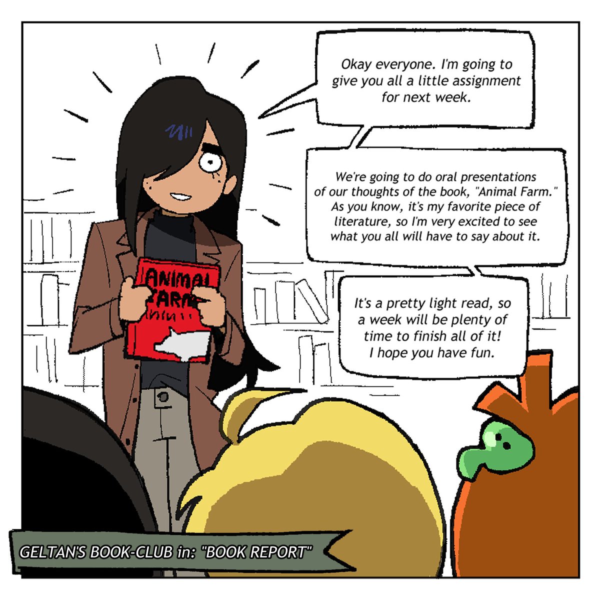EnnuikalART's tweet photo. book report 1/3 https://t.co/MThBn1m3if