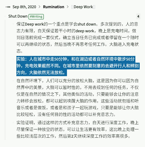 sprezzaa's tweet photo. 实验：人在城市中走50分钟，和在湖边或者自然环境中散步50分钟，充电效果截然不同。在城市里依然要刻意的去避开行人和辨别方向，大脑依然无法放松。

请每天都去自然环境中散步30分钟！ https://t.co/74WqRdi6lE