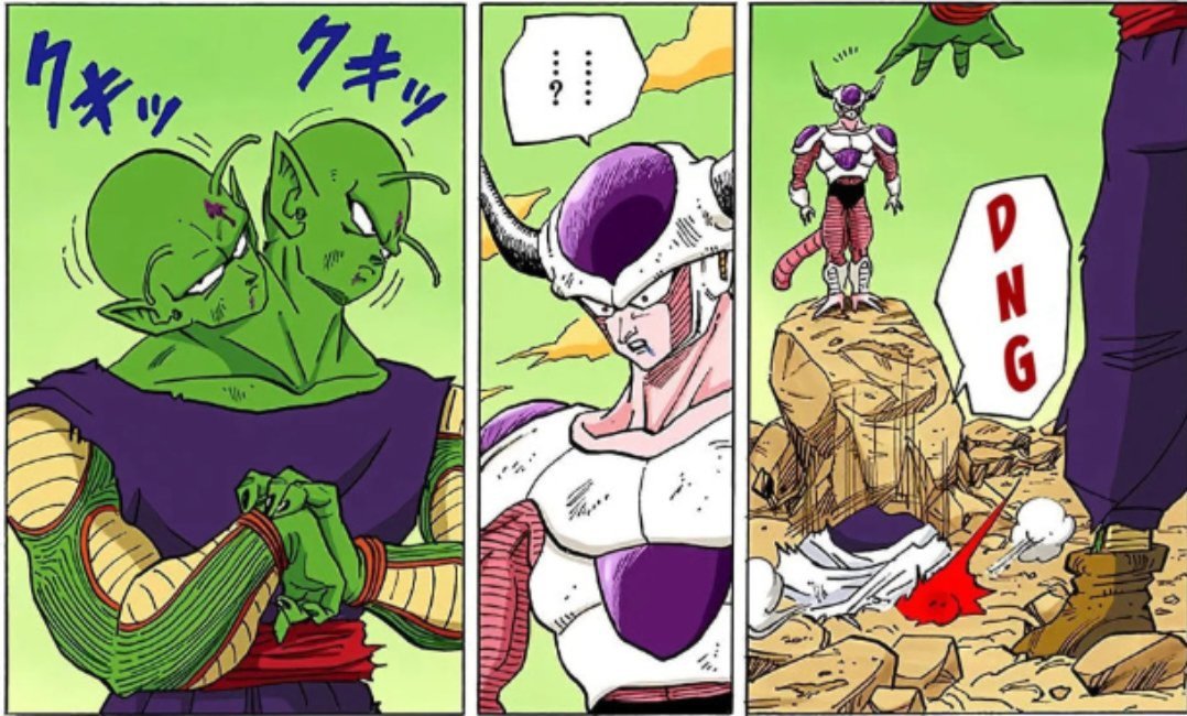 SeventhStarSage's tweet photo. Freeza becomes completely flabbergasted at Piccolo's ability to sprout a second head thus doubling his battle IQ https://t.co/grTavvhQ59