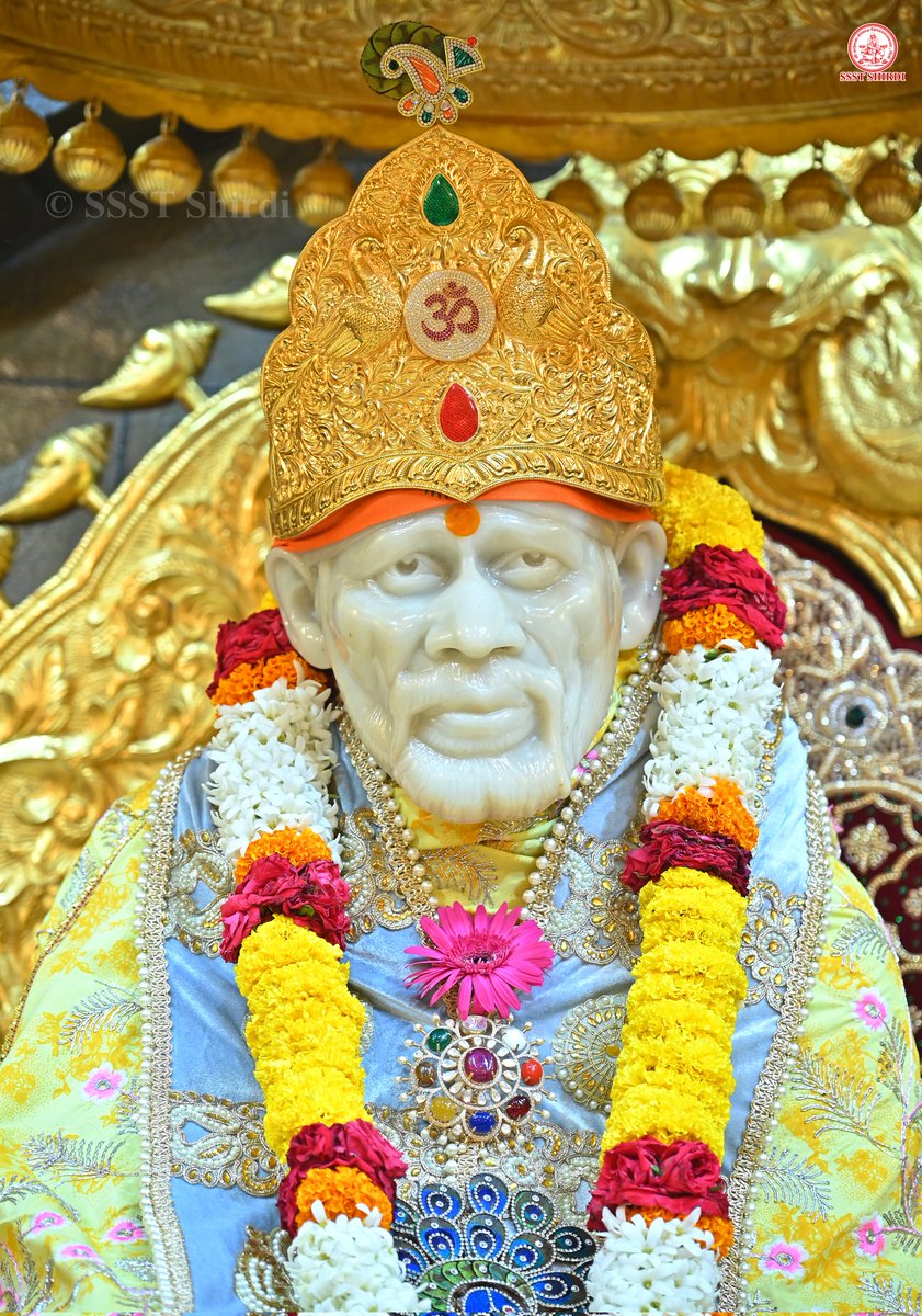 SSSTShirdi's tweet photo. *!! ॐ साई राम !!*
*श्री साईबाबा संस्थान विश्वस्त व्यवस्था,शिर्डी*
*!! ॐ Sai Ram !!*
*Shri Saibaba Sansthan Trust, Shirdi*
≈≈≈≈≈≈≈≈≈≈≈≈≈≈≈≈≈ 
*आरती :-शिर्डी माझे पंढरपुर*
*शनिवार २० जून २०२६*  
*Aarti :-Shirdi Majhe Pandharpur*
*Saturday 20 Jun 2026* https://t.co/HFtHEIGSfW