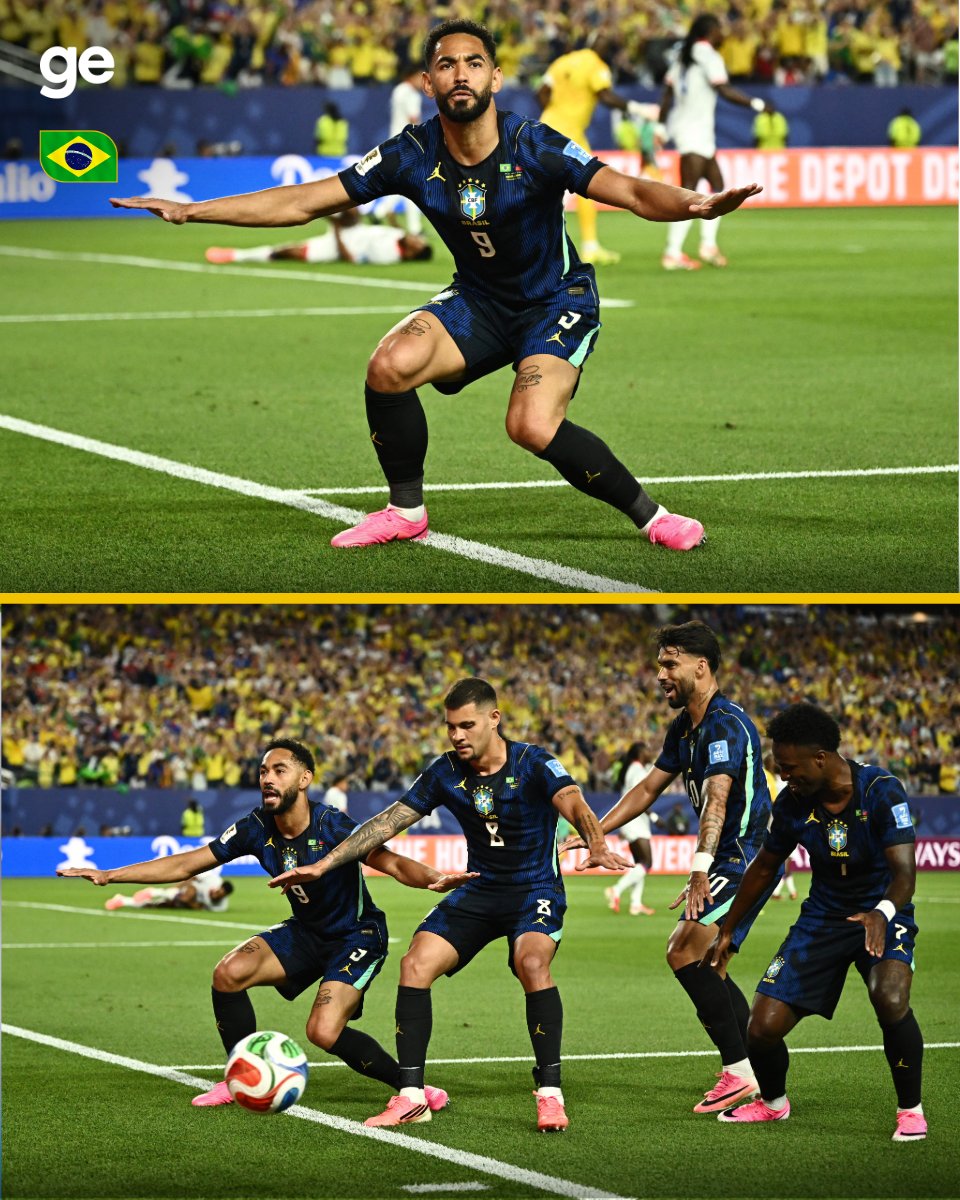 geglobo's tweet photo. Matheus Cunha 9️⃣🇧🇷⚽

📷 Reuters⁣⁣
⁣⁣
#CopaNaGlobo #ge2026 #futebol #foto #TáLiberadoAcreditar #seleçãobrasileira #brasil #matheuscunha https://t.co/jXty1IG1t8