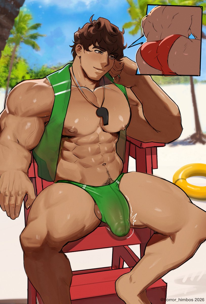 horror_himbos's tweet photo. Getting distracted from the job?🤨

For @SlySleet https://t.co/rXol7j6YAx
