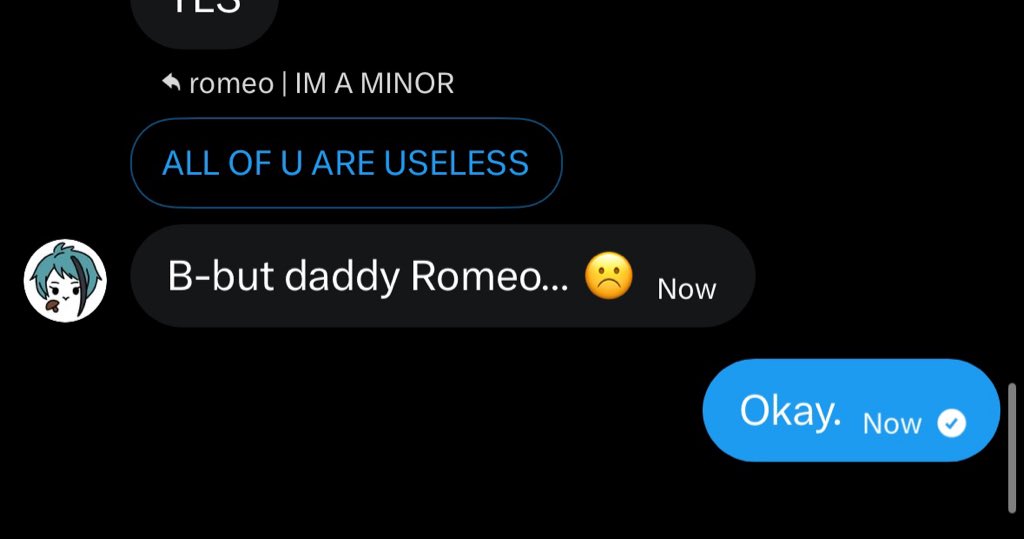 romeo | IM A MINOR tweet media