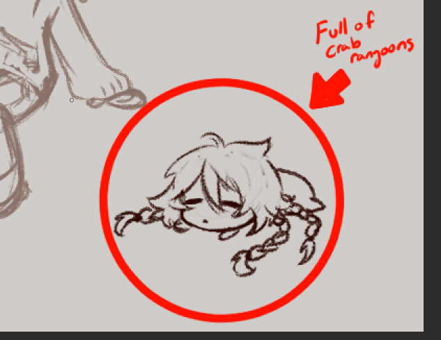 evi_illust's tweet photo. Ate too much, fighting for my life to start lining this fugi comm . . . https://t.co/twewfSWTf2
