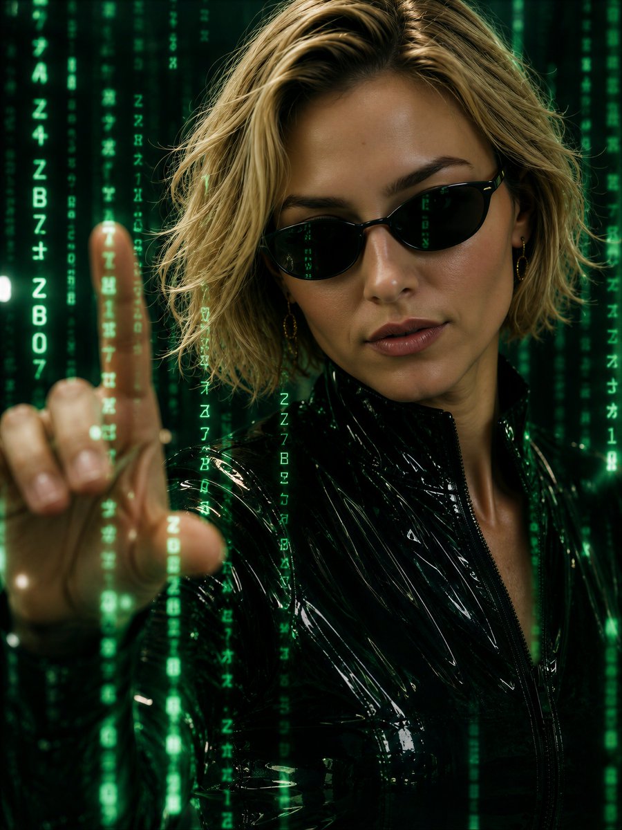 MishelleRayna's tweet photo. How about a blonde Trinity?
#thematrix #matrixtrinity https://t.co/e9VTEMq8cL