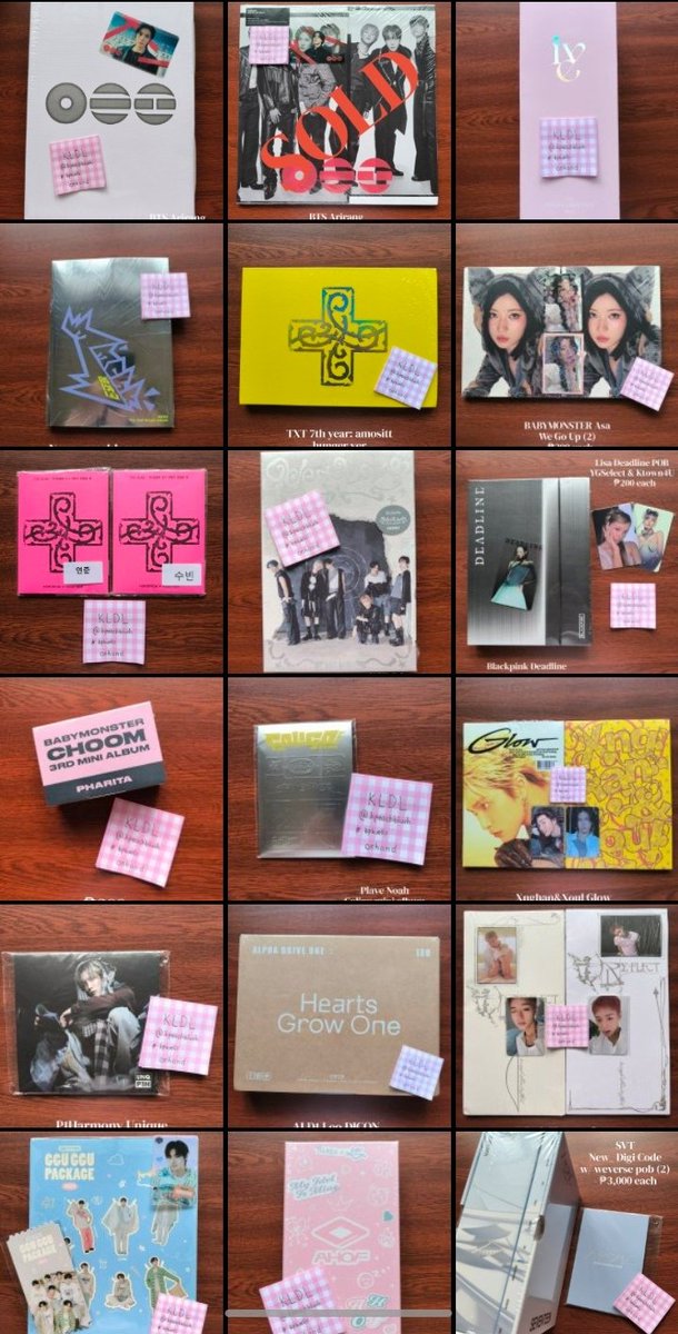 iwonutel's tweet photo. wts lfb ph

KPOP ALBUMS/MERCH
📌 please see pics for the prices

• onhand
• all sealed
• can send photoproof
• PAYO | DOP (max dop: 1 week) 

MOP: Gcash, Maribank, BDO, BPI &amp; UB
LOC: San Pablo City, Laguna
MOD: J&amp;T

STRICTLY NO CANCELLATION

#risselling
#risseller https://t.co/nLURiApbqX