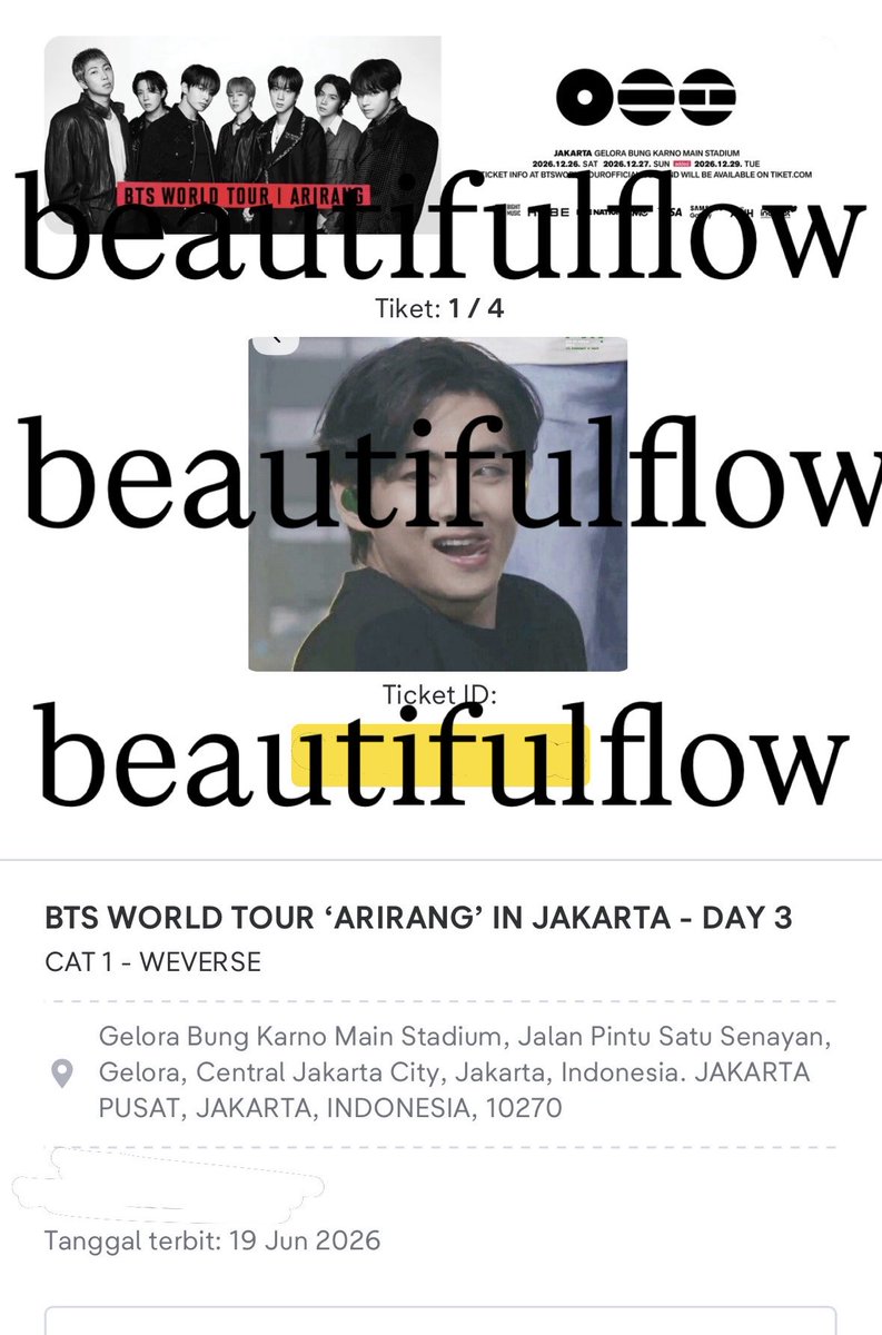 beautifulflow's tweet photo. WTS BTS ARIRANG DAY 3 CAT 1!!!

✅ price bisa dm dan nego
✅ fullpayment only bisa cod ttd surat perjanjian
✅no scam trusted💜

Serius buyer onlyy yaa guys thankyou🥹💜 https://t.co/DftuRo5IUc