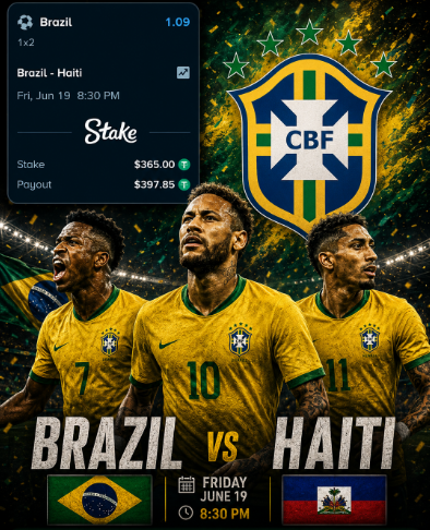 N3onHQ's tweet photo. EASY Win for Brazil against Haiti 🇧🇷 https://t.co/xkOrSXgZ4w