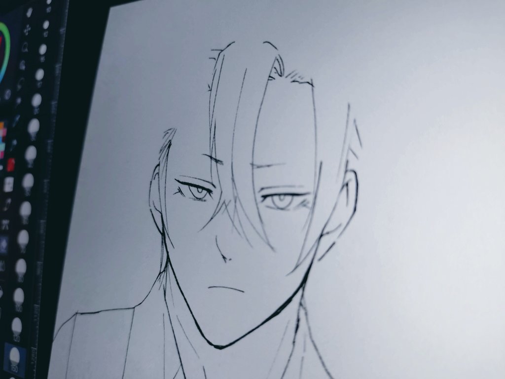 rorokuse's tweet photo. 久しぶりに兄描いてるけど髪型わからんすぎて誰か描いてくれの気持ち https://t.co/KO2uOlkH8t