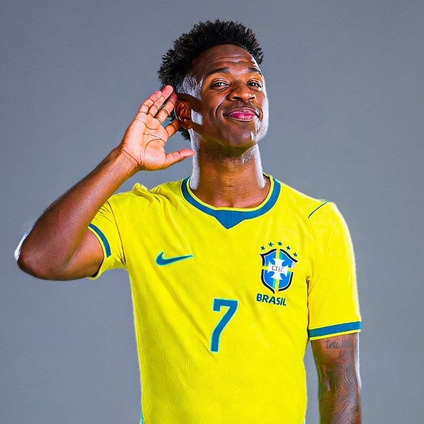 brasilcoast2's tweet photo. 📊 VINICIUS JR NA COPA DO MUNDO 2026:

- 2 GOLS
- 1 assistência
- 3 passes decisivos

- 24 GOLS NA TEMPORADA
- 11 ASSISTÊNCIAS NA TEMPORADA
- 35 PARTICIPAÇÕES EM GOLS NA TEMPORADA

FALA DELEEEEEEEE https://t.co/NS43wDXWWp
