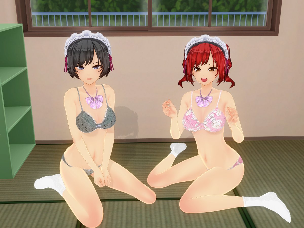 Ho229A's tweet photo. 胴張猫さんの下着「262」に追加色です
ぼいんもないんもOKです(#^.^#)
＃COM3D2 https://t.co/SyVRQct83R