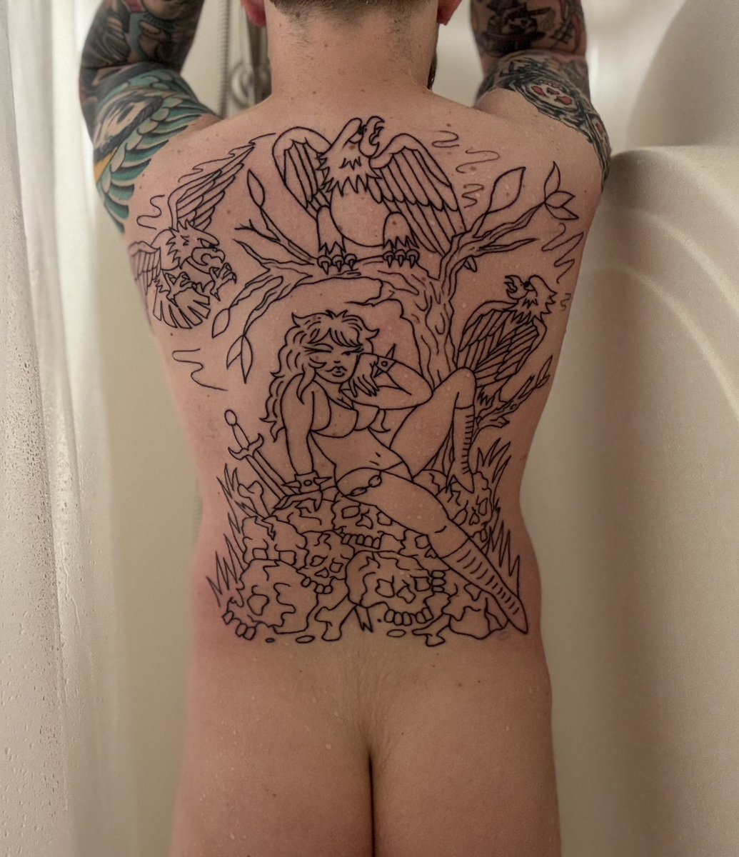 _JamesMain's tweet photo. Some more love for this hottie on my back
#nsfw #ass #altguys #tattooedguys #onlyfans https://t.co/fMZfpEoeyP