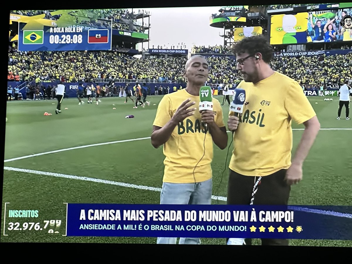 DamaDeFerroTV's tweet photo. Senador do PL-RJ promete aproveitar visibilidade da Copa do Mundo e denunciar estado de exceção e presos políticos do Brasil.

Mentira, é só o parasita Romário. https://t.co/Qw1GfYyklT