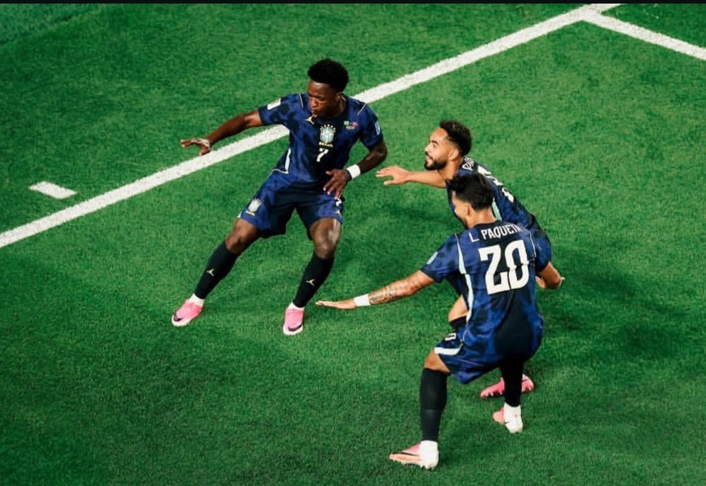 DNADOJOGO's tweet photo. Passe magistral do Paquetá e gol do Vinícius Jr, o essa dupla mais o Matheus Cunha destruíram no primeiro tempo.

Vini Jr é o melhor jogador do Brasil na copa até o momento #BRAxHAI https://t.co/ZIMymcj9gs