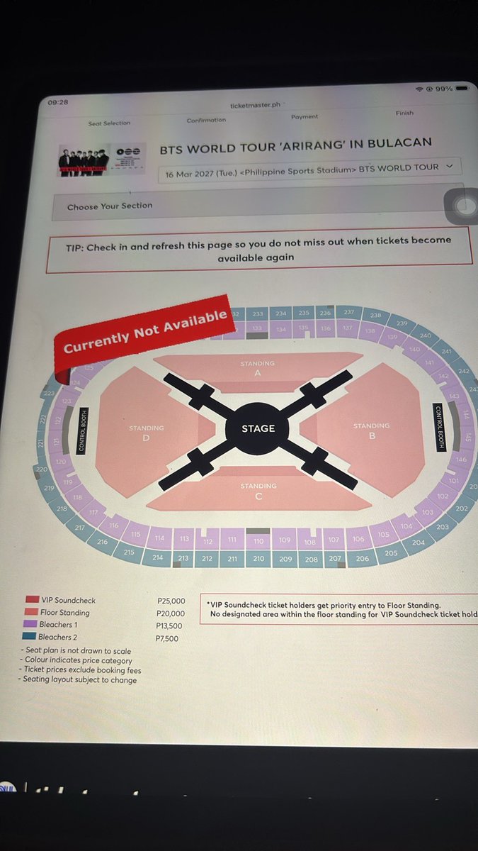 lyceris13's tweet photo. May qn was 4k and I didn’t get any tickets damn TM/Livenation

#BTS_ARİRANG #ticktmasterph #BTS_WORLDTOUR_ARIRANG_NA #BTS_worldtour_manila https://t.co/h7cEmjAHxz