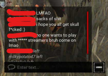 KuraiMajora's tweet photo. This is actually crazy considering there is a percentage of streamers who play Dead By Daylight, also I was the only streamer lmao. I just have TTV in my live like a big chunk of creators do. But they threw the match and wasted all pallets before they DCed https://t.co/MNU1gUYF3J