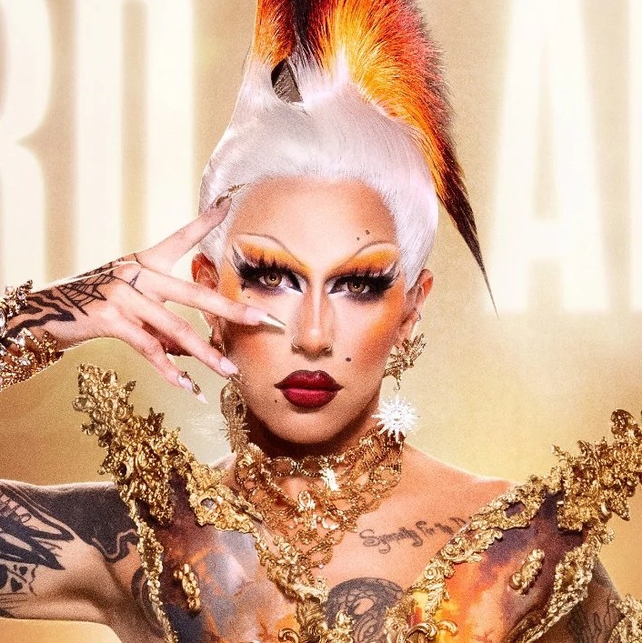 Alvideer's tweet photo. 🇺🇸 RuPaul's Drag Race (S18)

1. Myki Meeks
2. Nini Coco
3. Jane Don't
4. Discord Addams
5. Darlene Mitchell https://t.co/jSDQbl5VI6