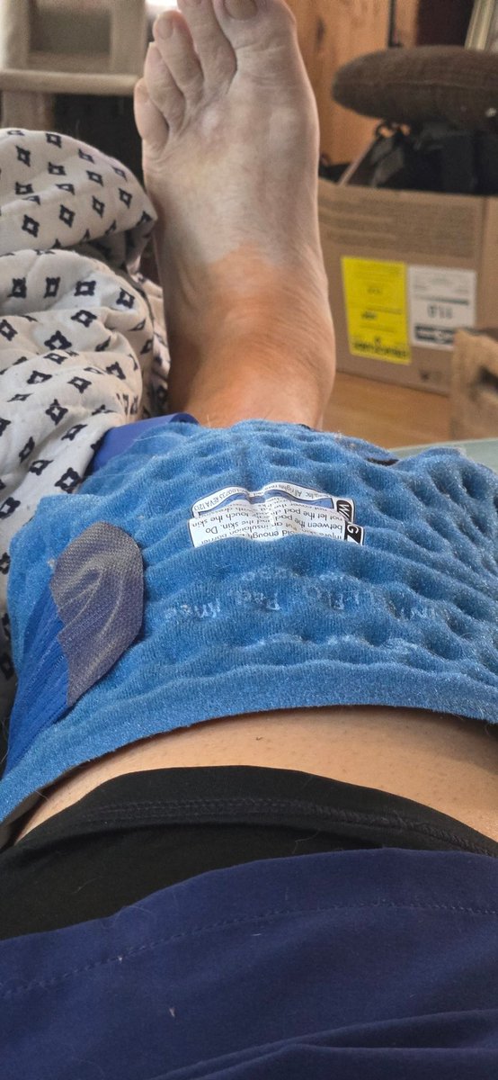 DHall44126's tweet photo. @DotComParker I could use it. Just had knee surgery and benout if work the next 8-12 weeks. $oxbullets https://t.co/0jlUL5N3I4
