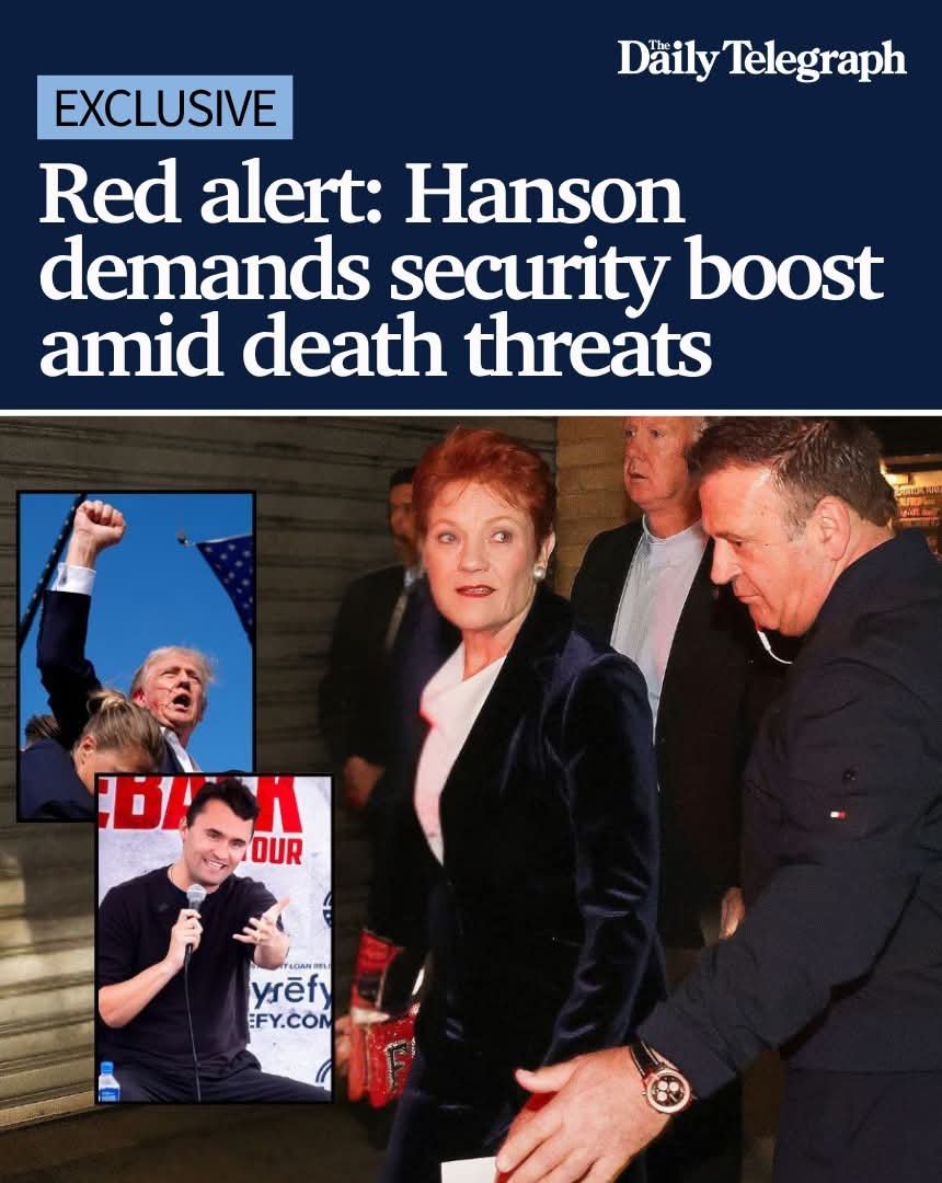 hammerofleft's tweet photo. Knew it wouldn't be long.
Radical terrorist leftist scum want to murder Pauline and her family.
I don't care what you think of her, this is not acceptable and un-Australian.
Security needs to be beefed up drastically and the government needs to pay for it.
If anything happens to her it will be on Albanese's head.