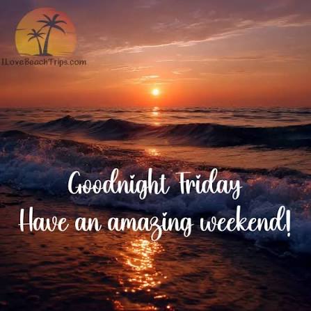 jharleyd1212's tweet photo. Good Night all. We’ve made it to the weekend. Hope the day went well for you. Hope you get to sleep in. Time to relax and enjoy the night. https://t.co/GA8wndTNJv