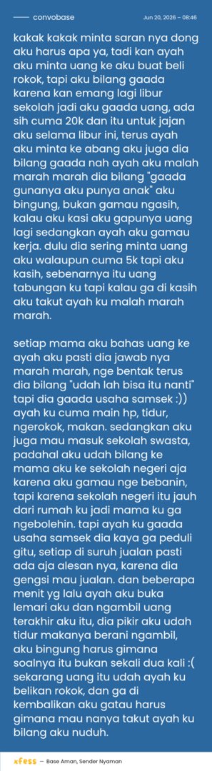 convobase's tweet photo. 💙 minta saran nya dong kakak-kakak, no salty ya.. https://t.co/Pf4sUaUDrk