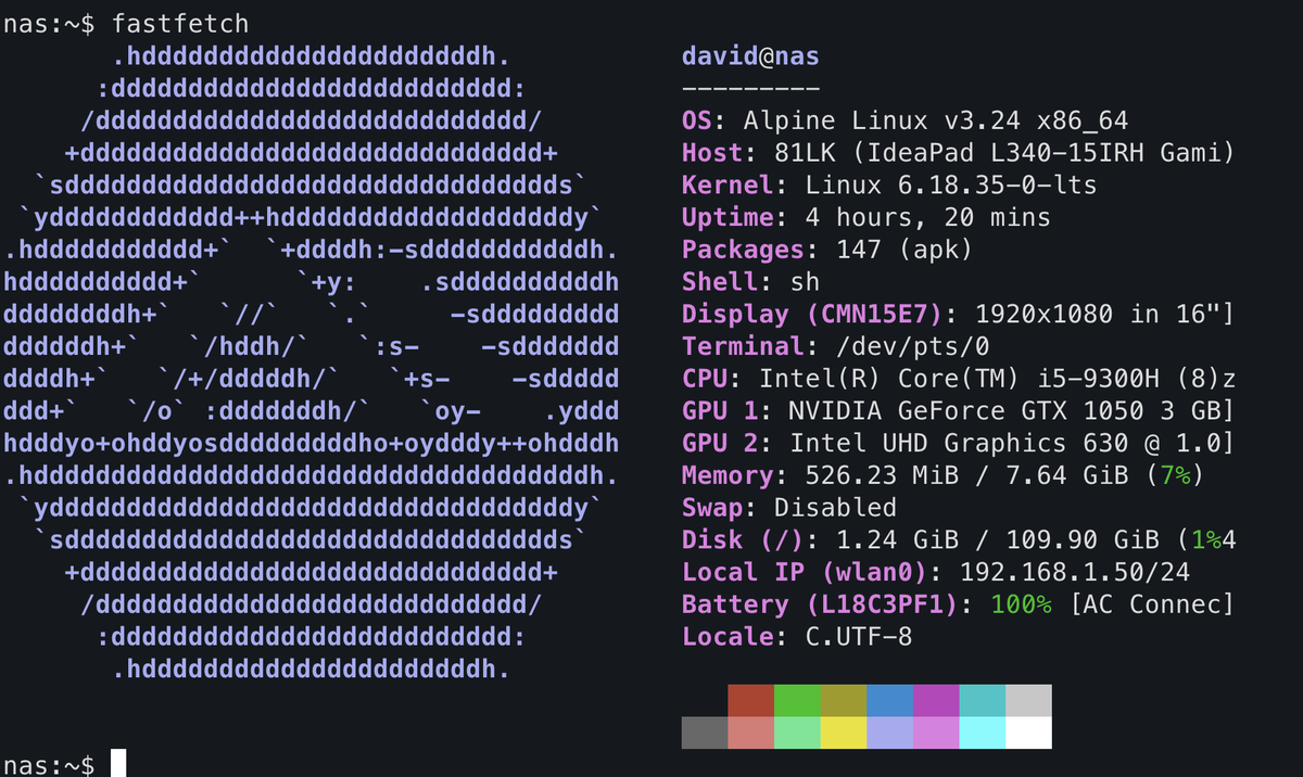 pauzedemrd's tweet photo. hice un NAS del k me puedo conectar desde rancagua al sv que esta en santiago, esta bkn y quiero ver si puedo usarlo con jellyfin, maybe lo cambio a openBSD https://t.co/PuYT9qIgSF